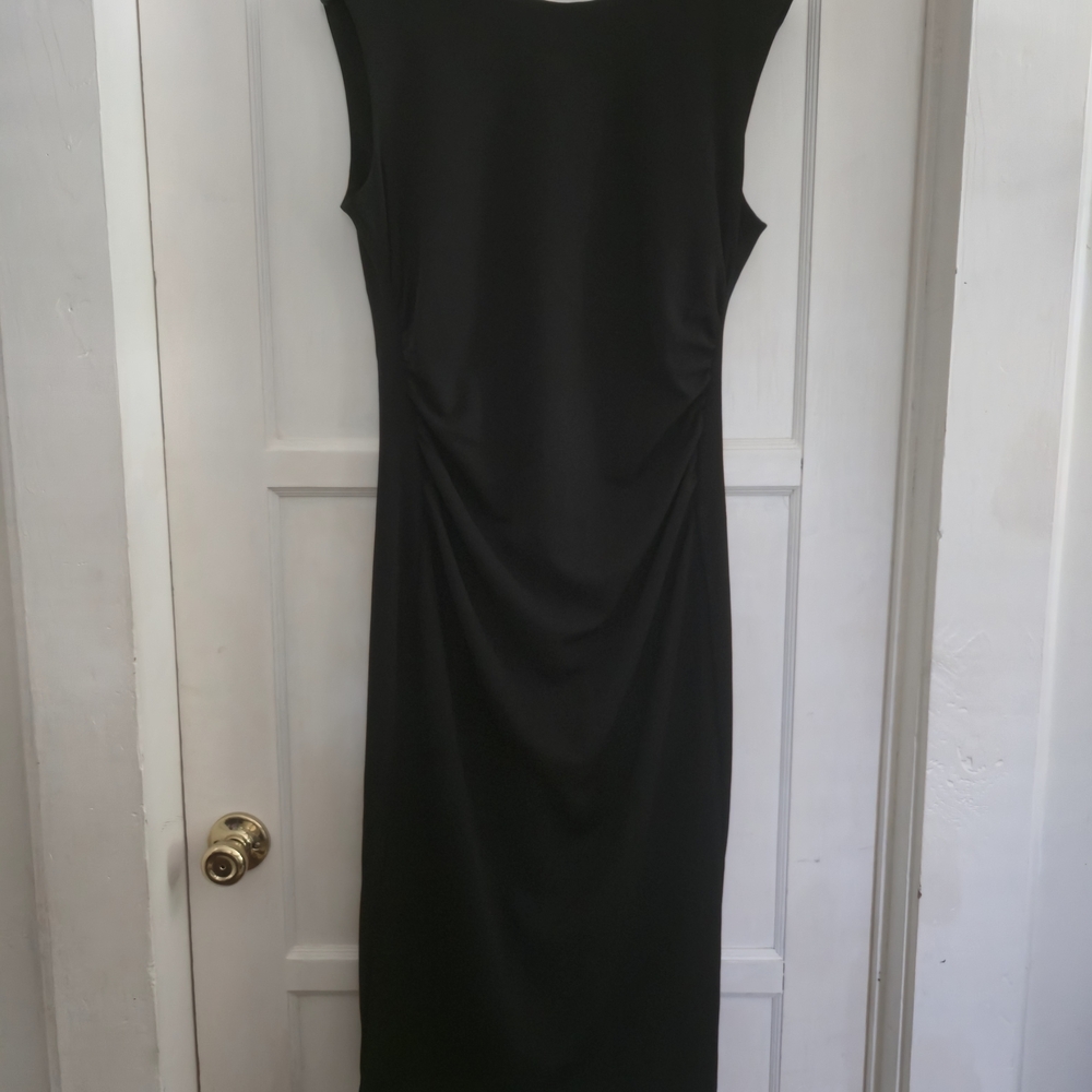 Alex Marie Black Midi Dress